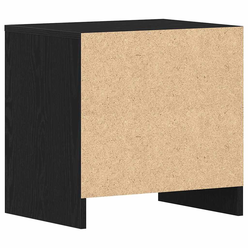 vidaXL Szafka Nocna z szufladą Czarny Dąb 45 x 34 x 44,5 cm