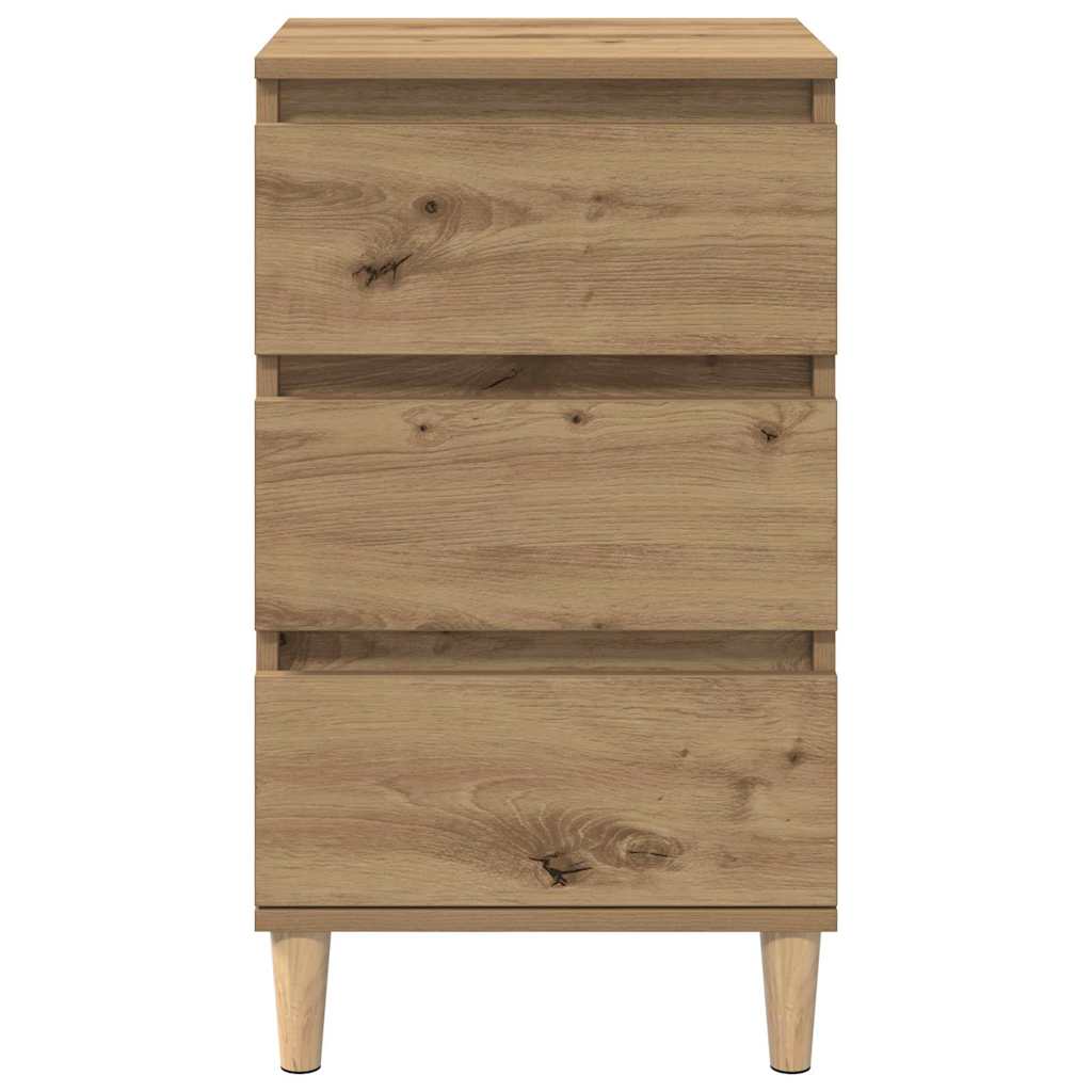 vidaXL Szafka Nocna z szufladą Dąb rzemieślniczy 40 x 35 x 70 cm