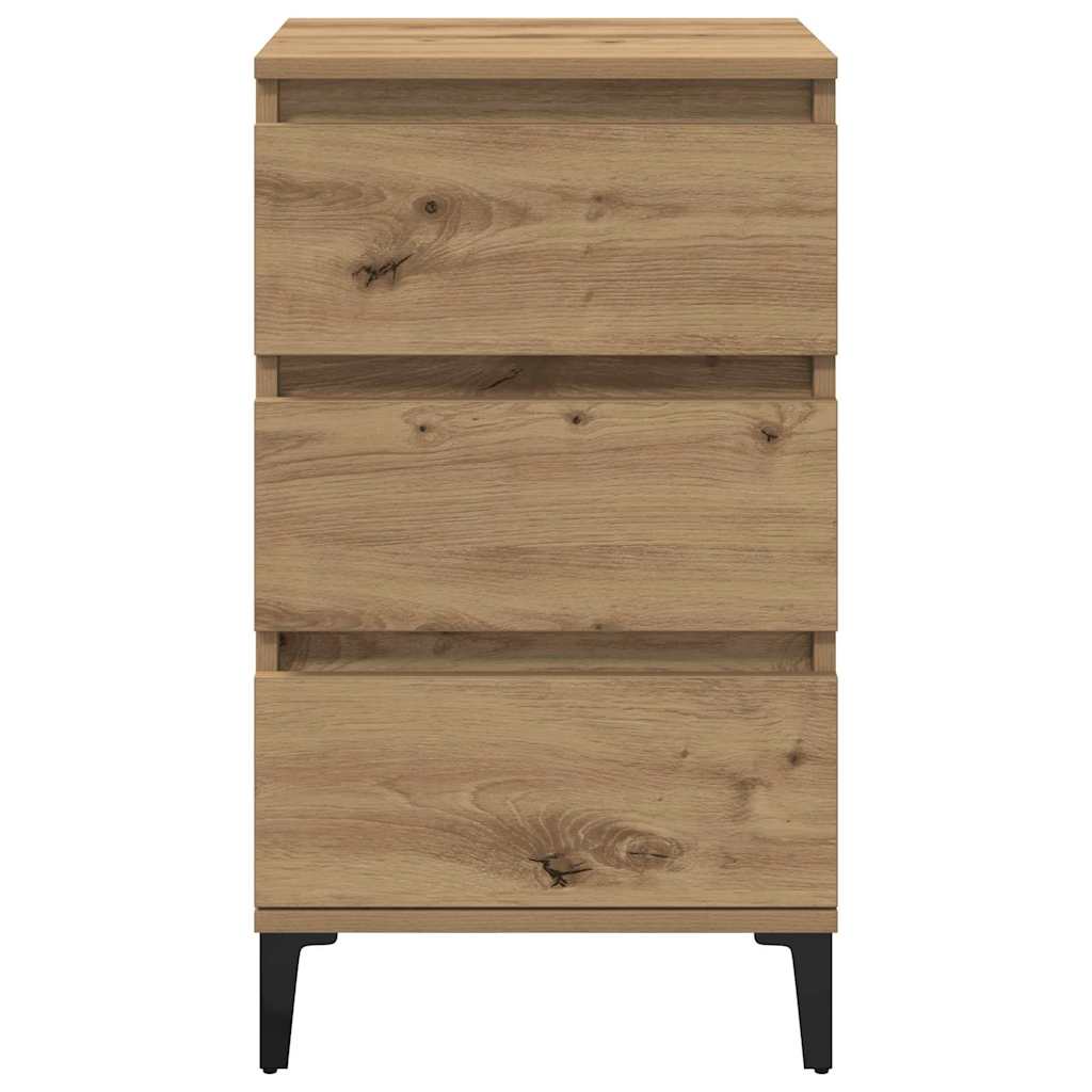 vidaXL Szafka Nocna z szufladą Dąb rzemieślniczy 45 x 35 x 44 cm