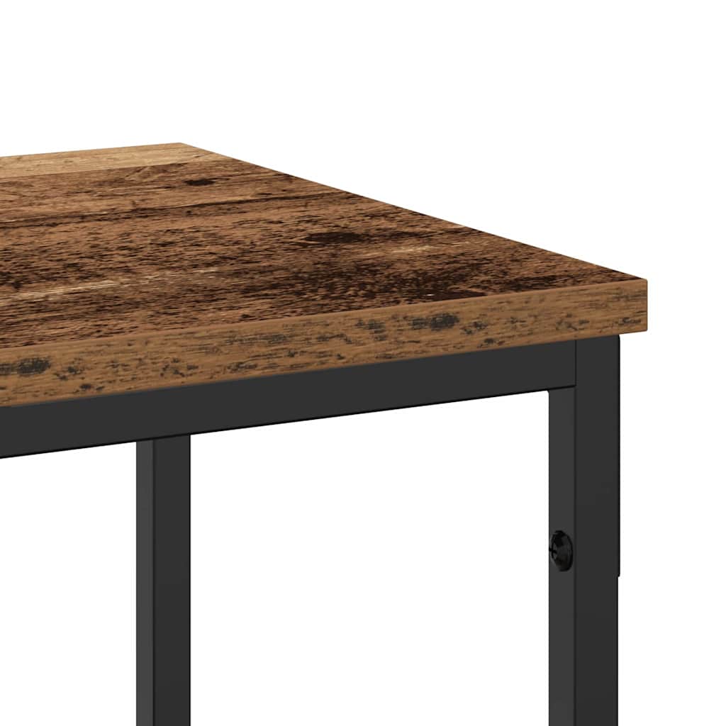 vidaXL Konsola Stare drewno 200 x 30 x 75 cm Materiał drewnopochodny