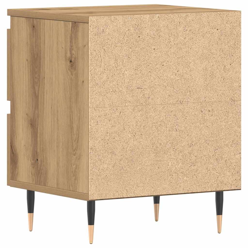 vidaXL Szafka Nocna z szufladą Dąb rzemieślniczy 40 x 35 x 50 cm