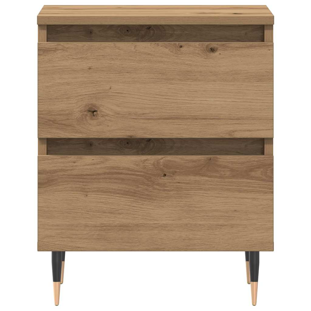 vidaXL Szafka Nocna z szufladą Dąb rzemieślniczy 40 x 35 x 50 cm