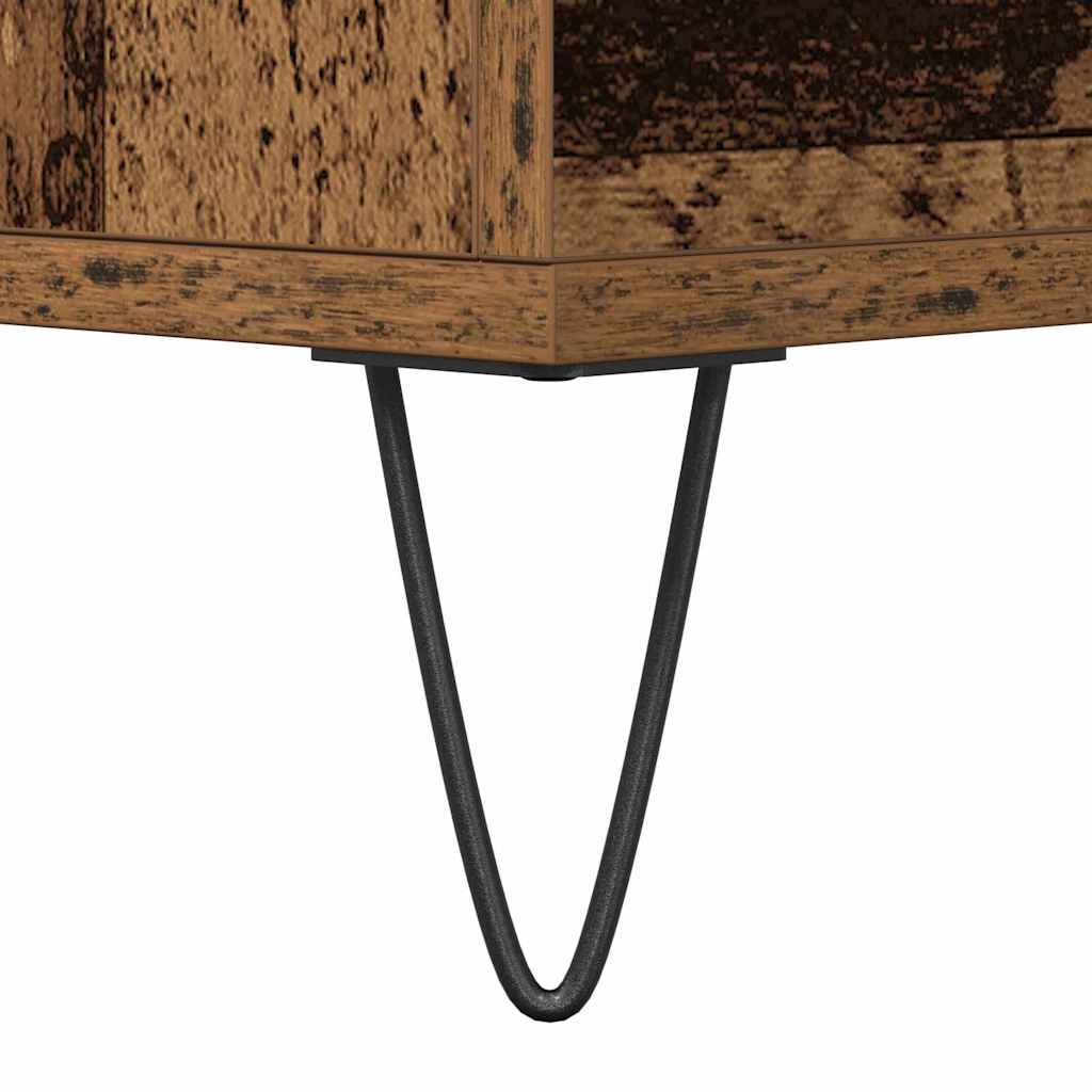 vidaXL Bufet Stare drewno 60 x 35 x 70 cm Materiał drewnopochodny