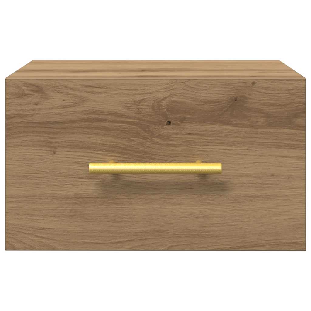vidaXL Szafka Nocna 2 pcs Dąb rzemieślniczy 35 x 35 x 20 cm