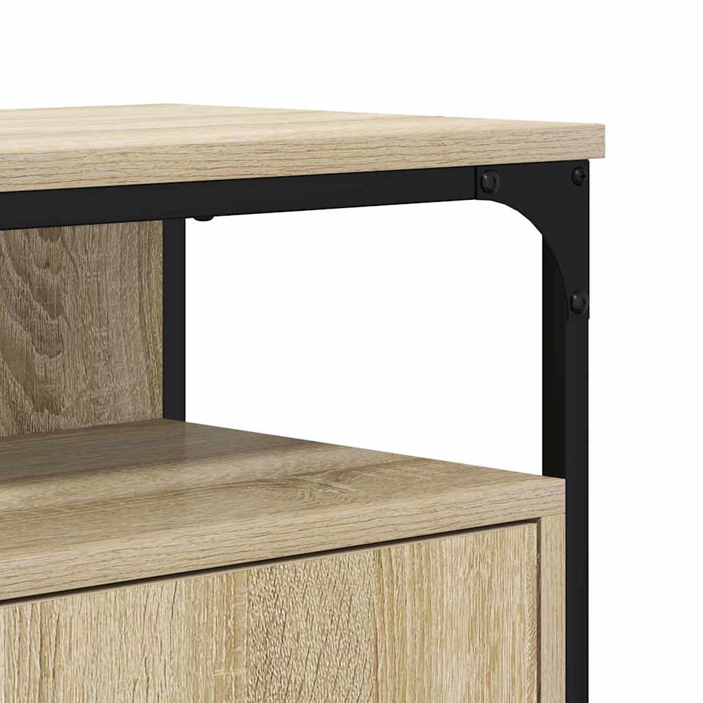 vidaXL Szafka pod umywalkę z przechowywaniem Brązowy 80 x 30 x 60 cm