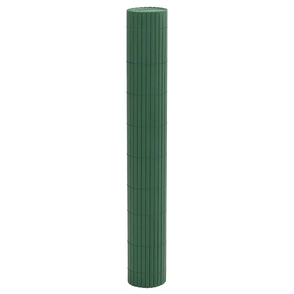 vidaXL Ogrodzenie Ogrodowe Dwustronne Zielone 1,8x3 m PVC