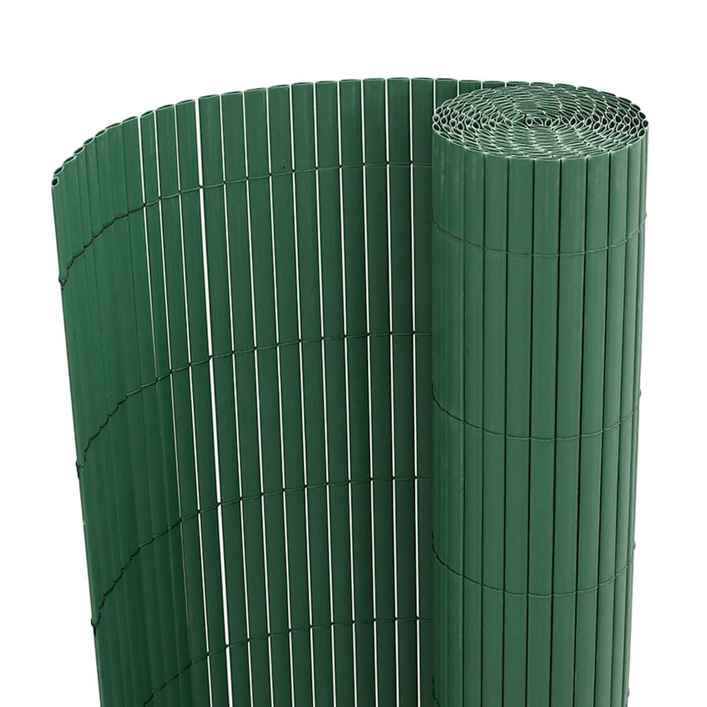 vidaXL Ogrodzenie Ogrodowe Dwustronne Zielone 1,8x3 m PVC
