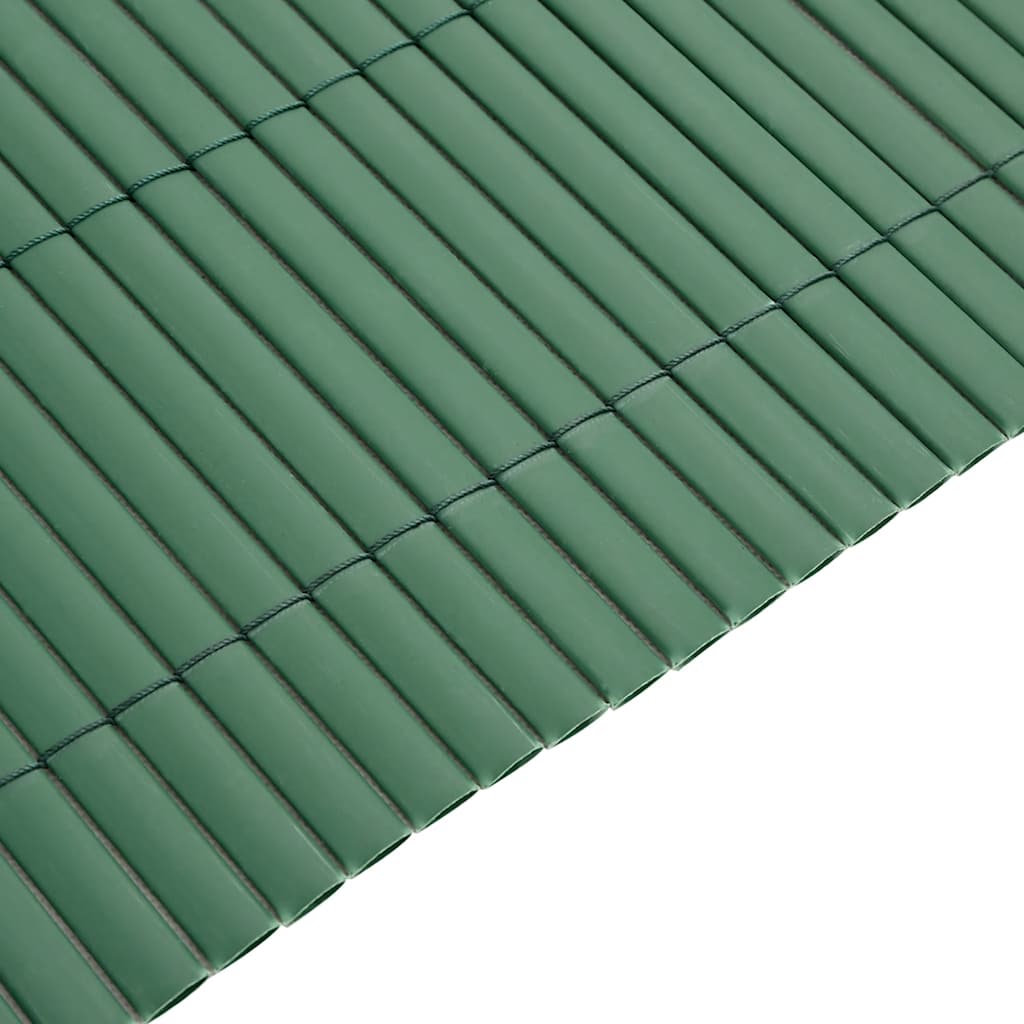 vidaXL Ogrodzenie Ogrodowe Dwustronne Zielone 1,8x3 m PVC
