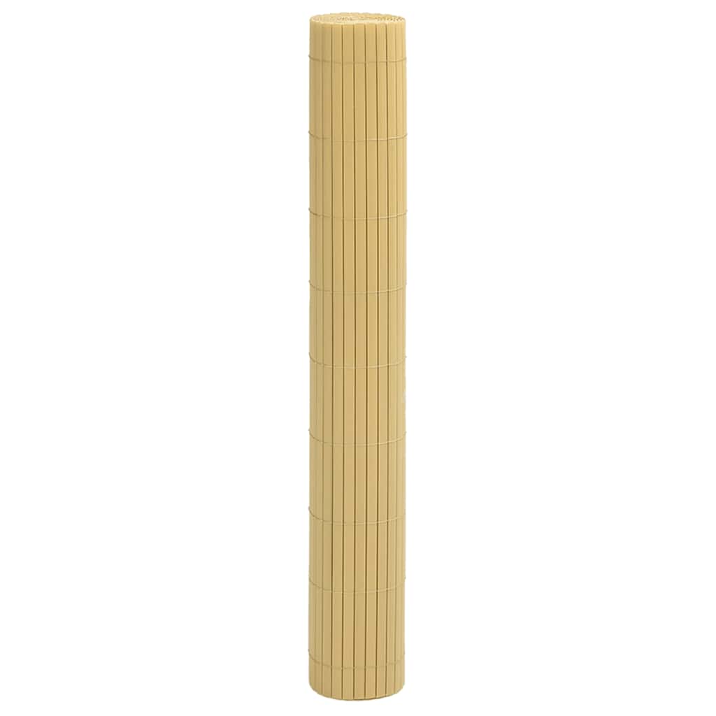 vidaXL Ogrodzenie Ogrodowe Dwustronne Żółte 1,8x3 m PVC