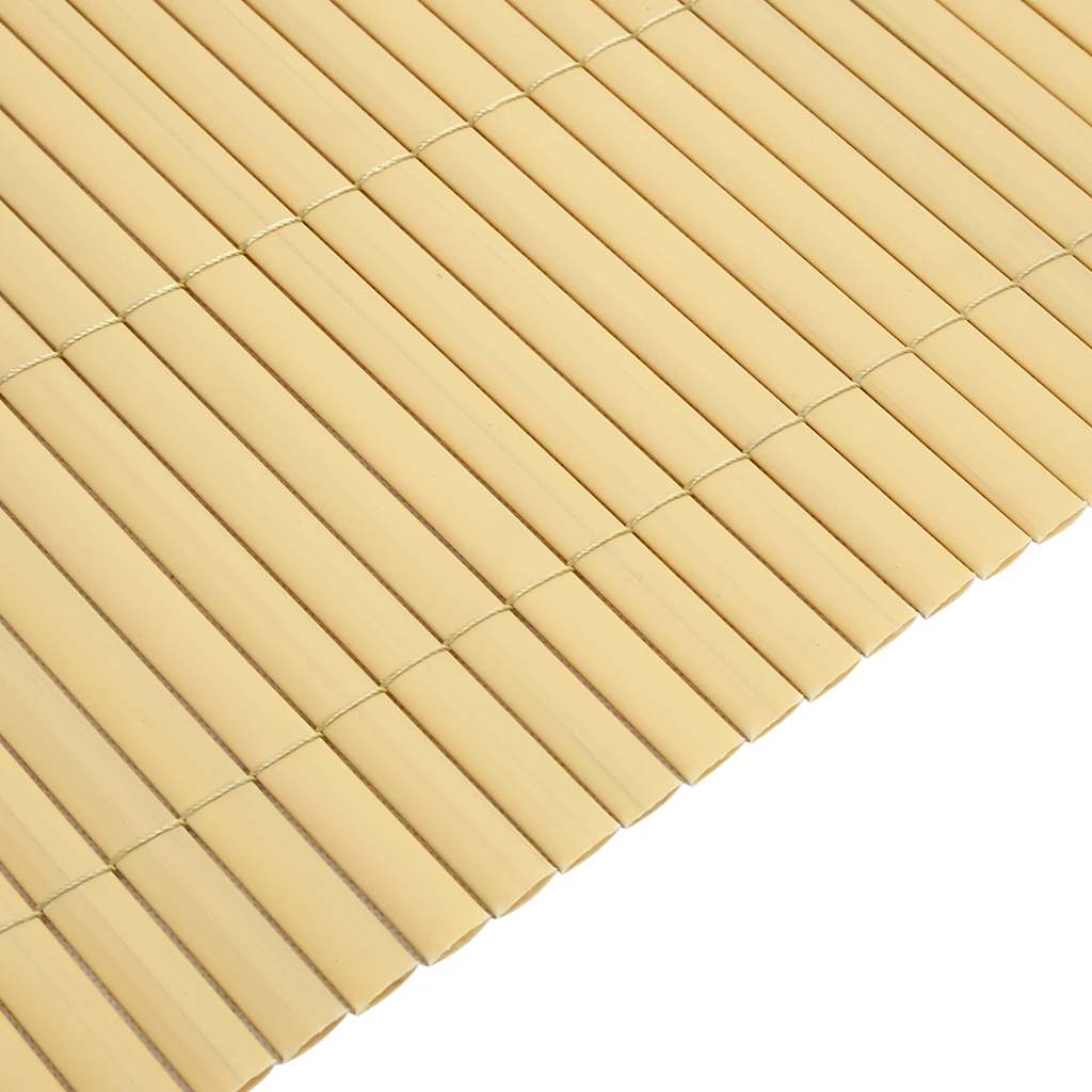 vidaXL Ogrodzenie Ogrodowe Dwustronne Żółte 1,8x3 m PVC