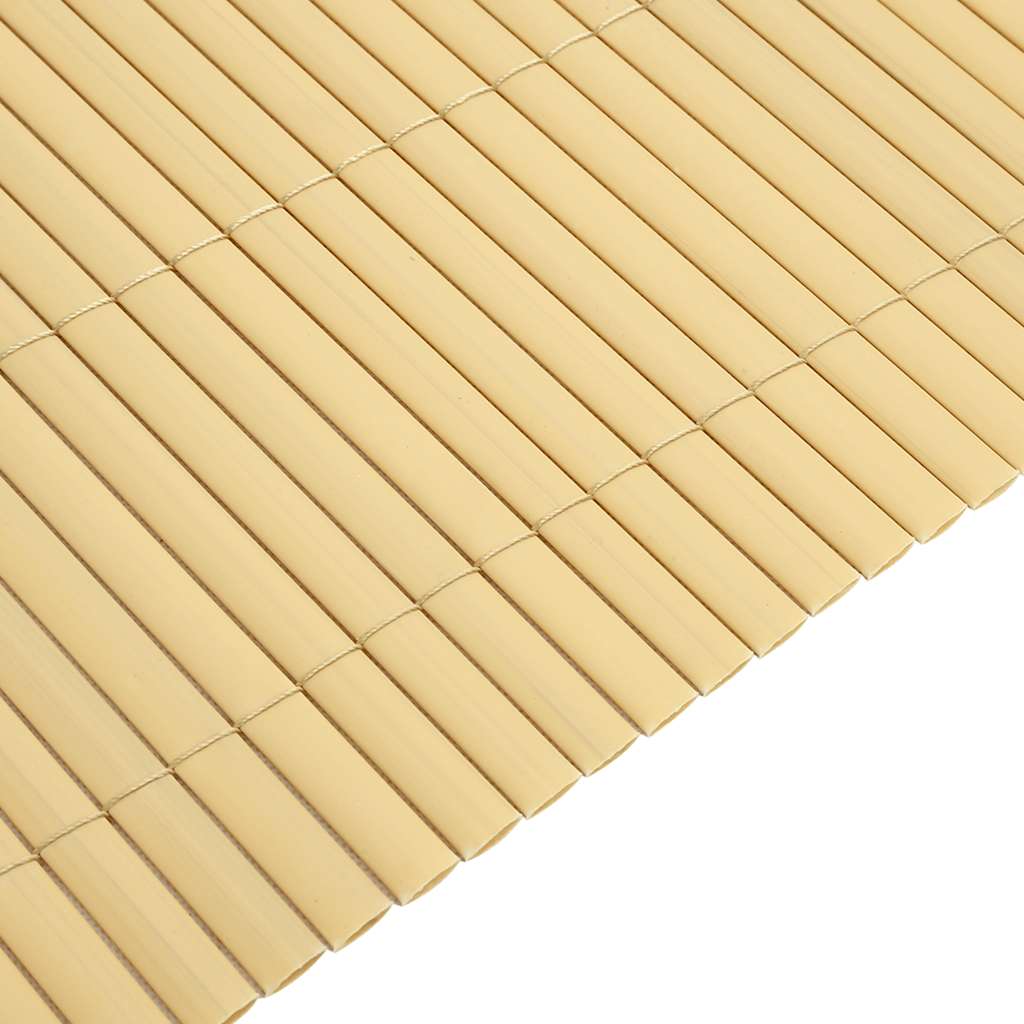 vidaXL Ogrodzenie Ogrodowe Dwustronne Żółte 1,8x5 m PVC
