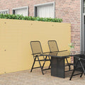 vidaXL Ogrodzenie Ogrodowe Dwustronne Żółte 1,8x5 m PVC