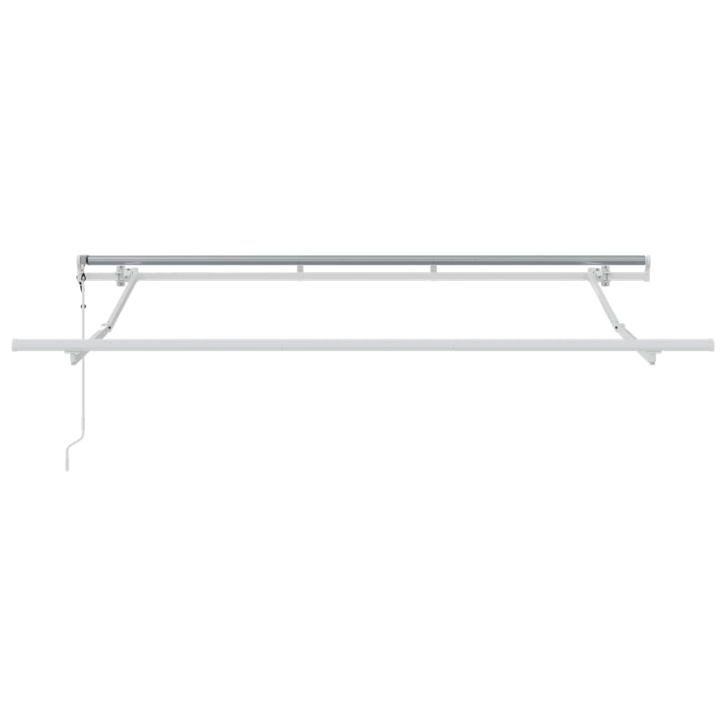 vidaXL Markiza wysuwana Żółty 300 x 200 cm tkanina