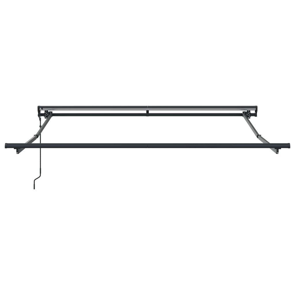 vidaXL Rama markizy Niebieski i biały 300 x 250 cm