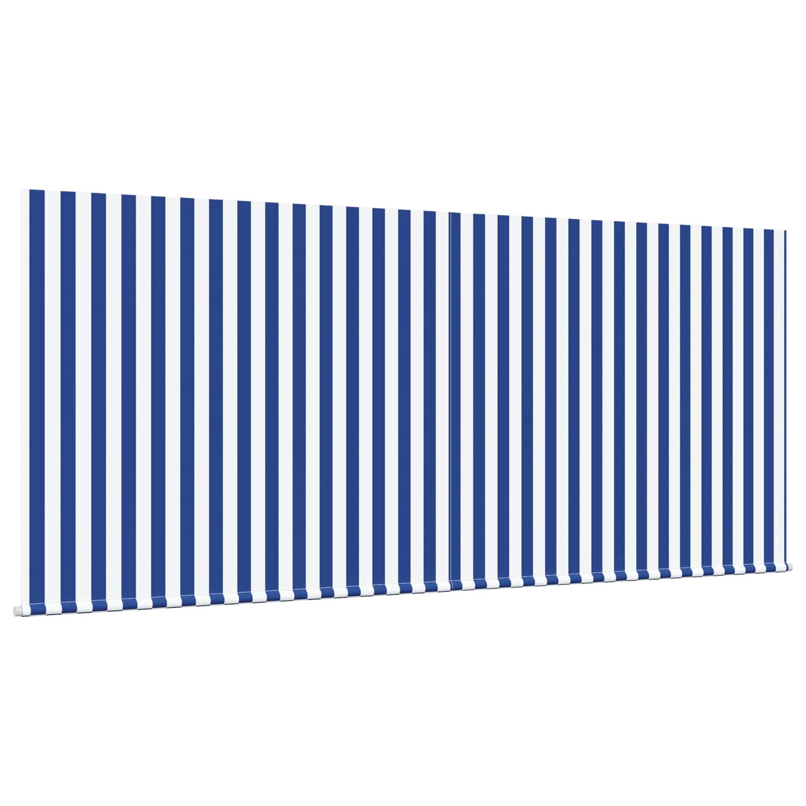 vidaXL Markiza zwijana Niebieski i biały 300 x 250 cm