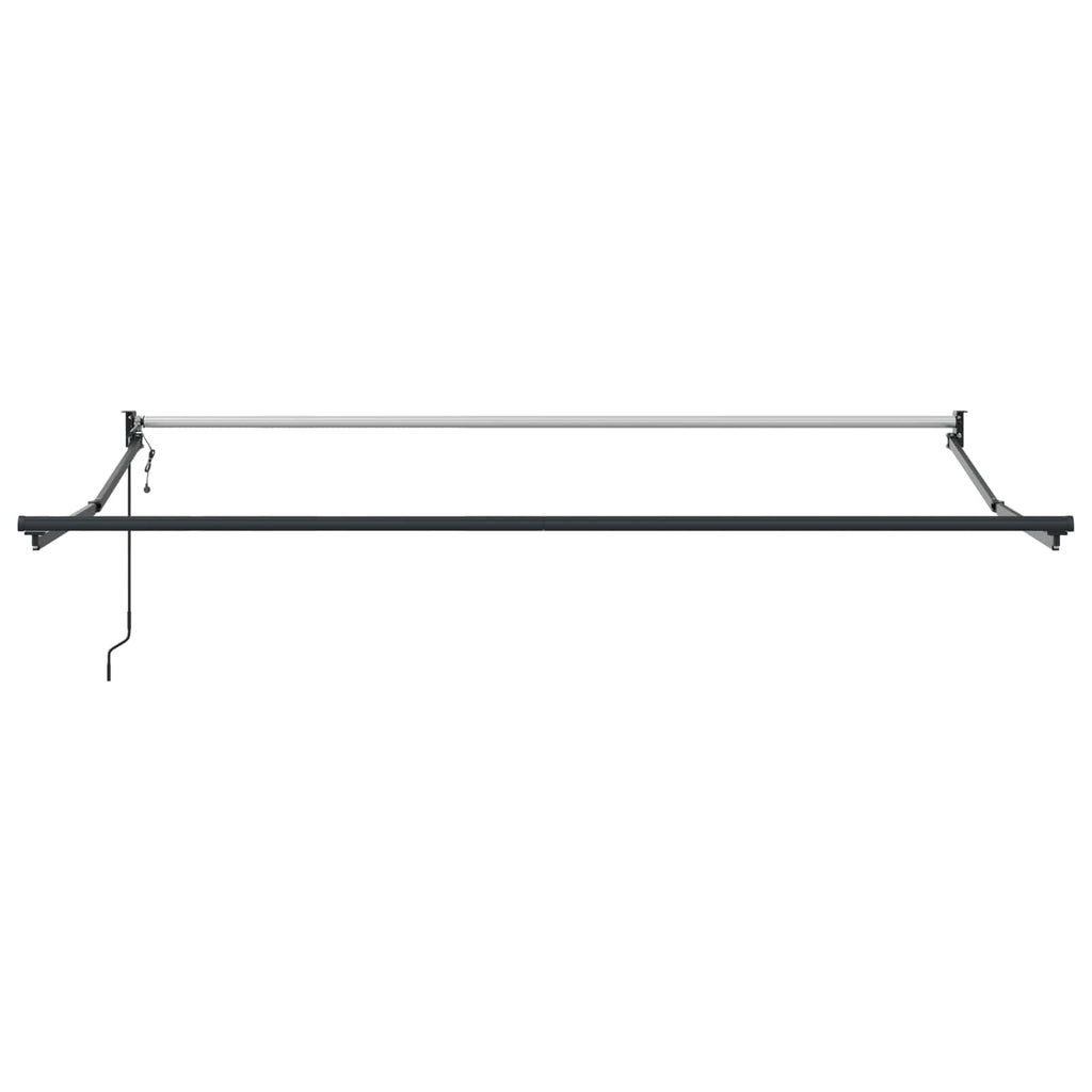 vidaXL Markiza Żółty i pomarańczowy 300 x 250 cm Poliester i Metal
