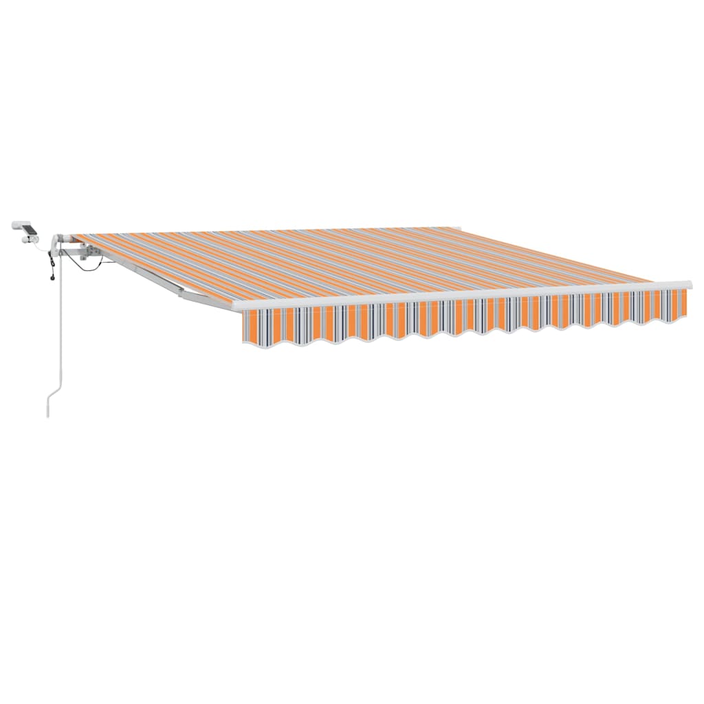 vidaXL Markiza wysuwana Wielokolorowe 300 x 250 cm Poliester