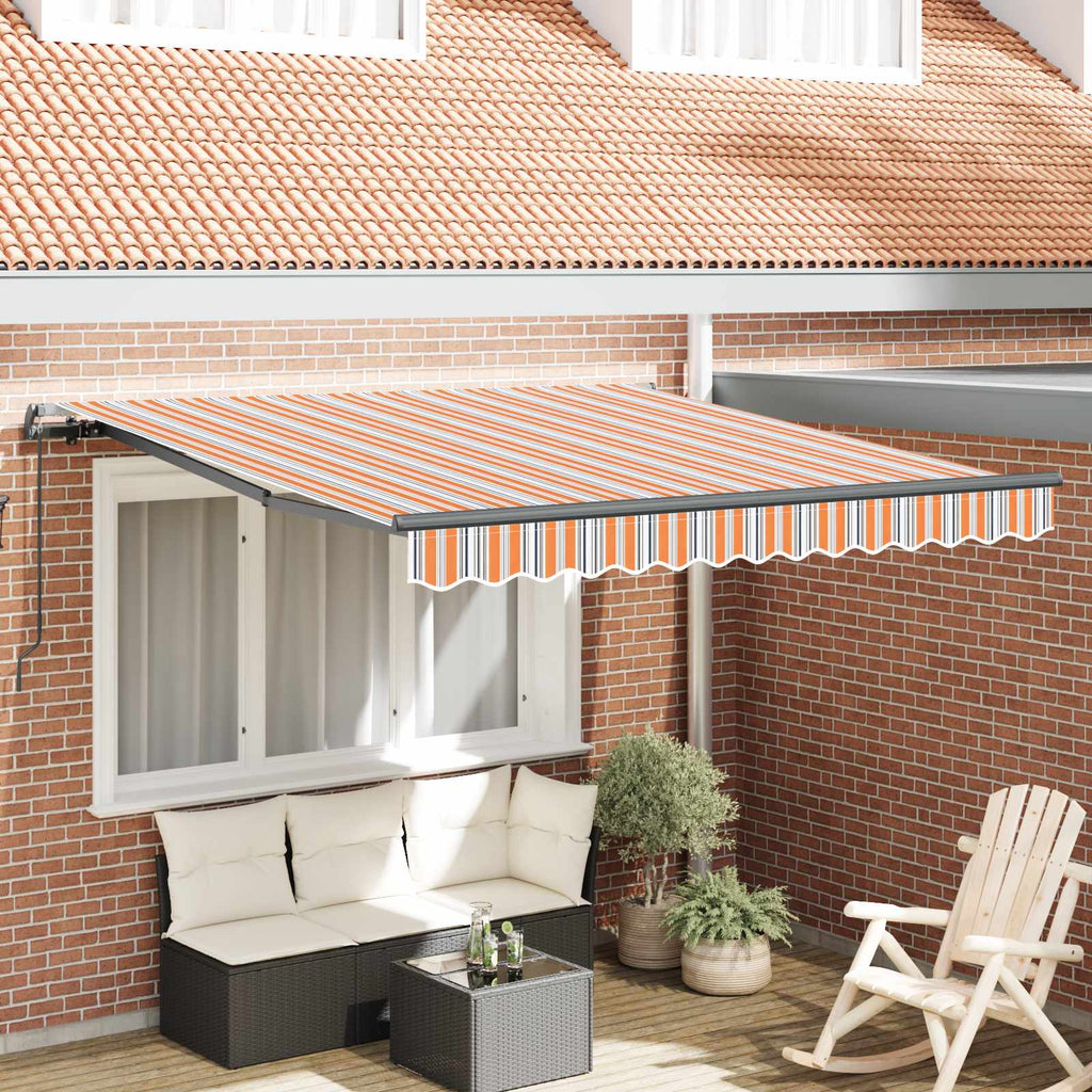 vidaXL Markiza wysuwana Wielokolorowe 300 x 250 cm