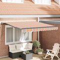 vidaXL Markiza wysuwana Wielokolorowe 300 x 250 cm