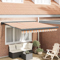 vidaXL Markiza wysuwana Wielokolorowe 300 x 250 x 165 cm