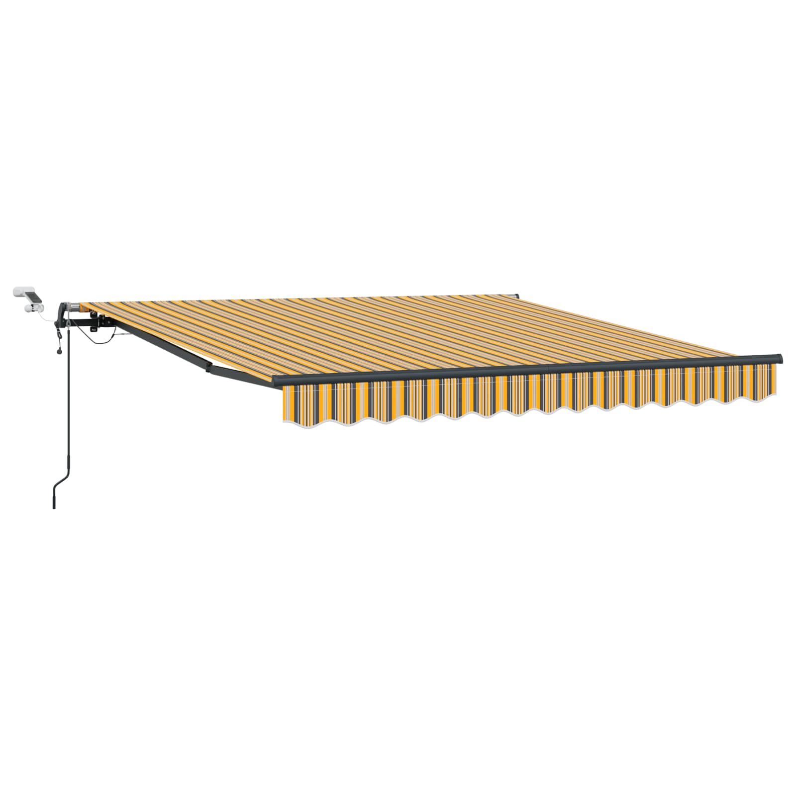 vidaXL Tkanina Zadaszenia Wielokolorowe 300 x 250 cm Poliester