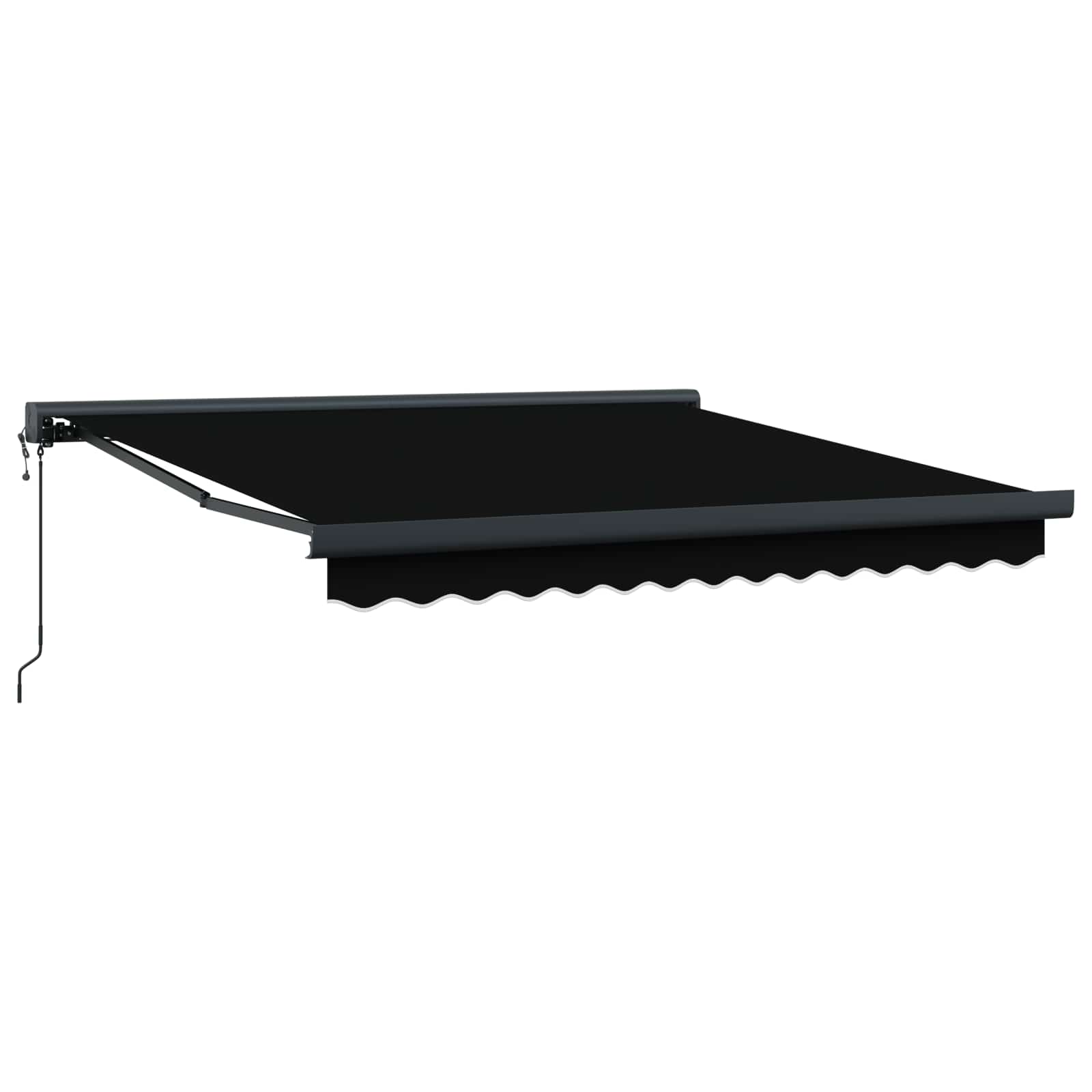 vidaXL Markiza Czarny 300 x 250 x 165 cm Poliester i aluminium