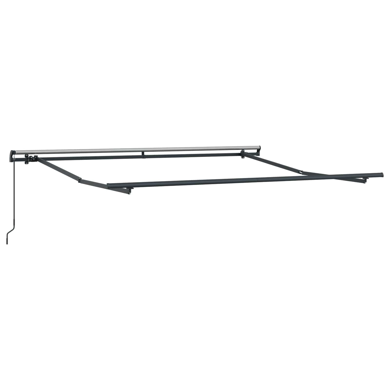 vidaXL Markiza zwijana Beżowy 300 x 250 cm Poliester i Stal