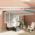 vidaXL Tkanina Zadaszenia Beżowy 300 x 250 cm Poliester