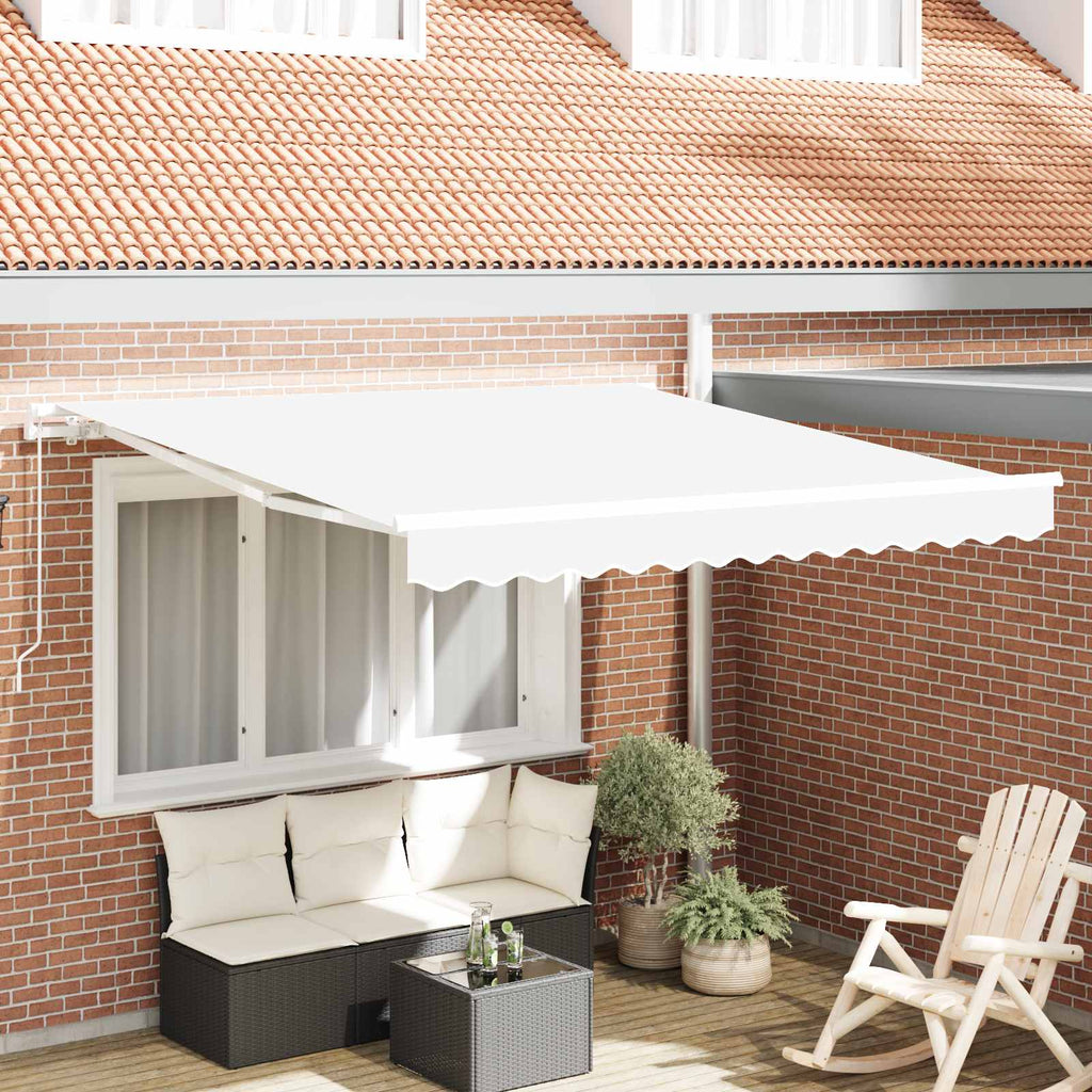 vidaXL Markiza Biały 300 x 250 x 165 cm Poliester