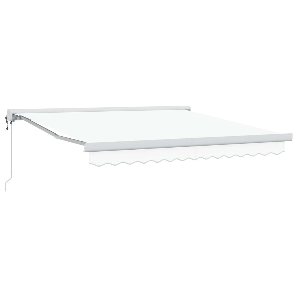vidaXL Markiza Biały 300 x 250 x 165 cm Poliester i aluminium