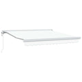 vidaXL Markiza Biały 300 x 250 x 165 cm Poliester i aluminium