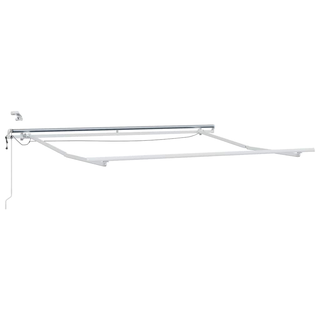 vidaXL Markiza wysuwana czerwony 300 x 250 cm Poliester