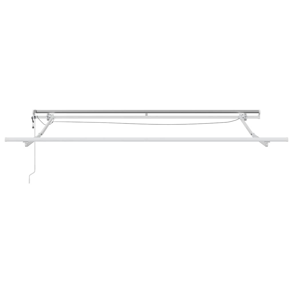 vidaXL Markiza wysuwana czerwony 300 x 250 cm Poliester