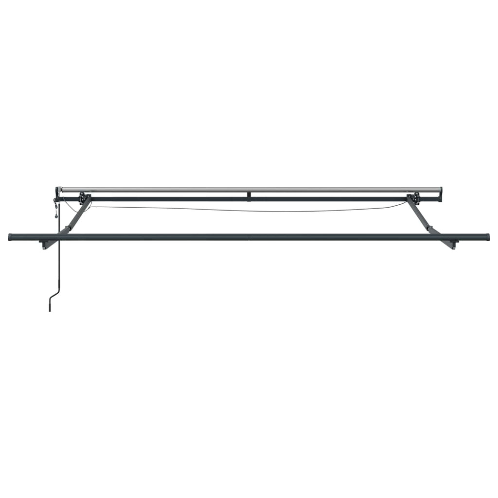 vidaXL Tkanina Zadaszenia czerwony 300 x 250 cm Poliester