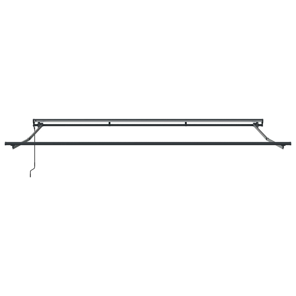 vidaXL Tkanina Zadaszenia pomarańczowy i brązowy 350 x 250 cm