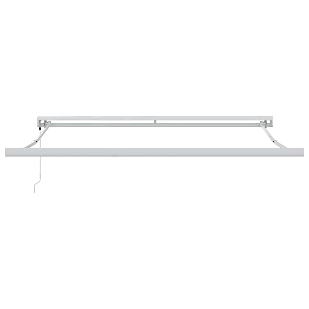 vidaXL Markiza Czerwony i Czarny 350 x 250 x 165 cm