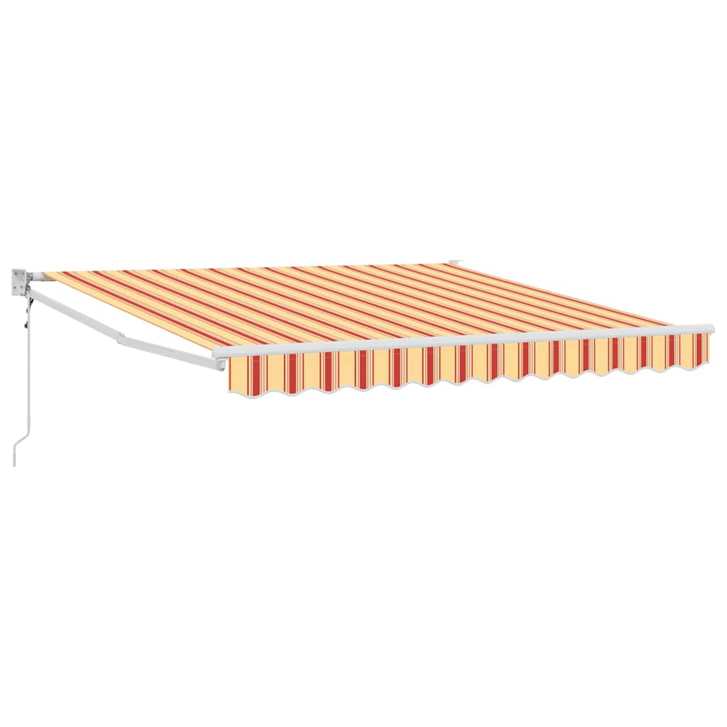 vidaXL Markiza Żółty i pomarańczowy 350 x 250 x 165 cm