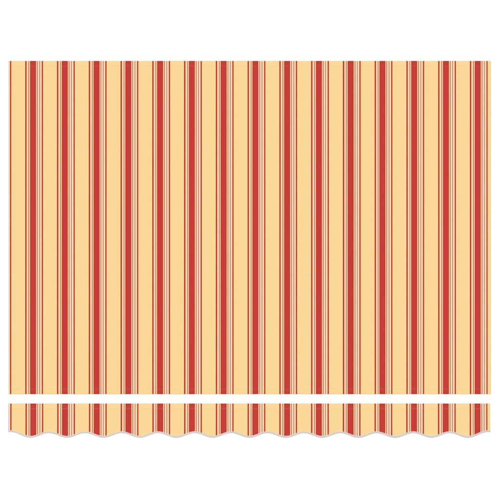 vidaXL Markiza Żółty i pomarańczowy 350 x 250 x 165 cm
