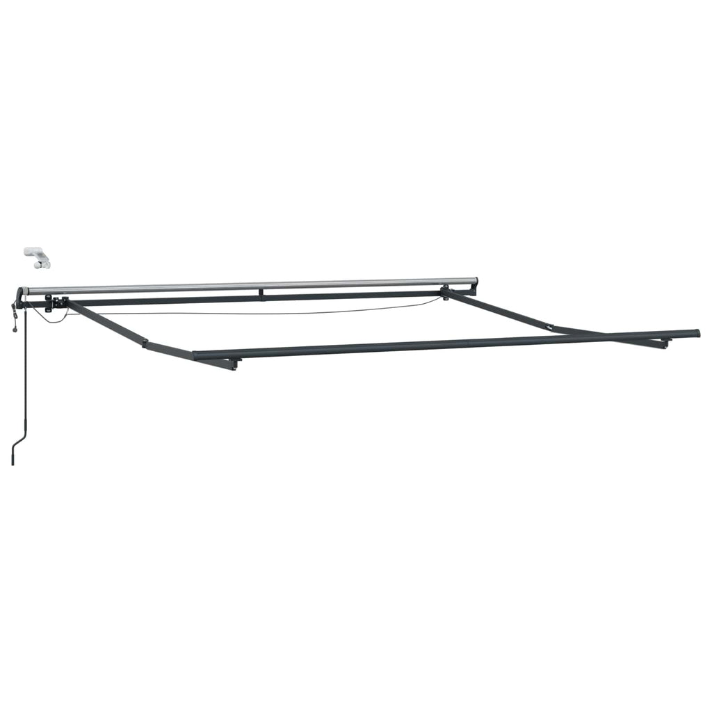 vidaXL Tkanina Zadaszenia Beżowy 350 x 250 cm Poliester
