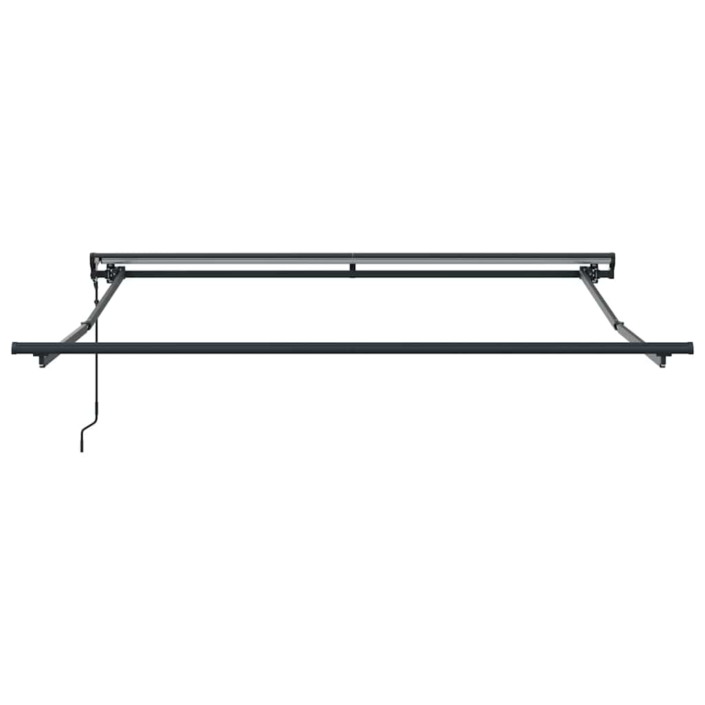 vidaXL Rama markizy Zielony i Żółty 350 x 250 cm