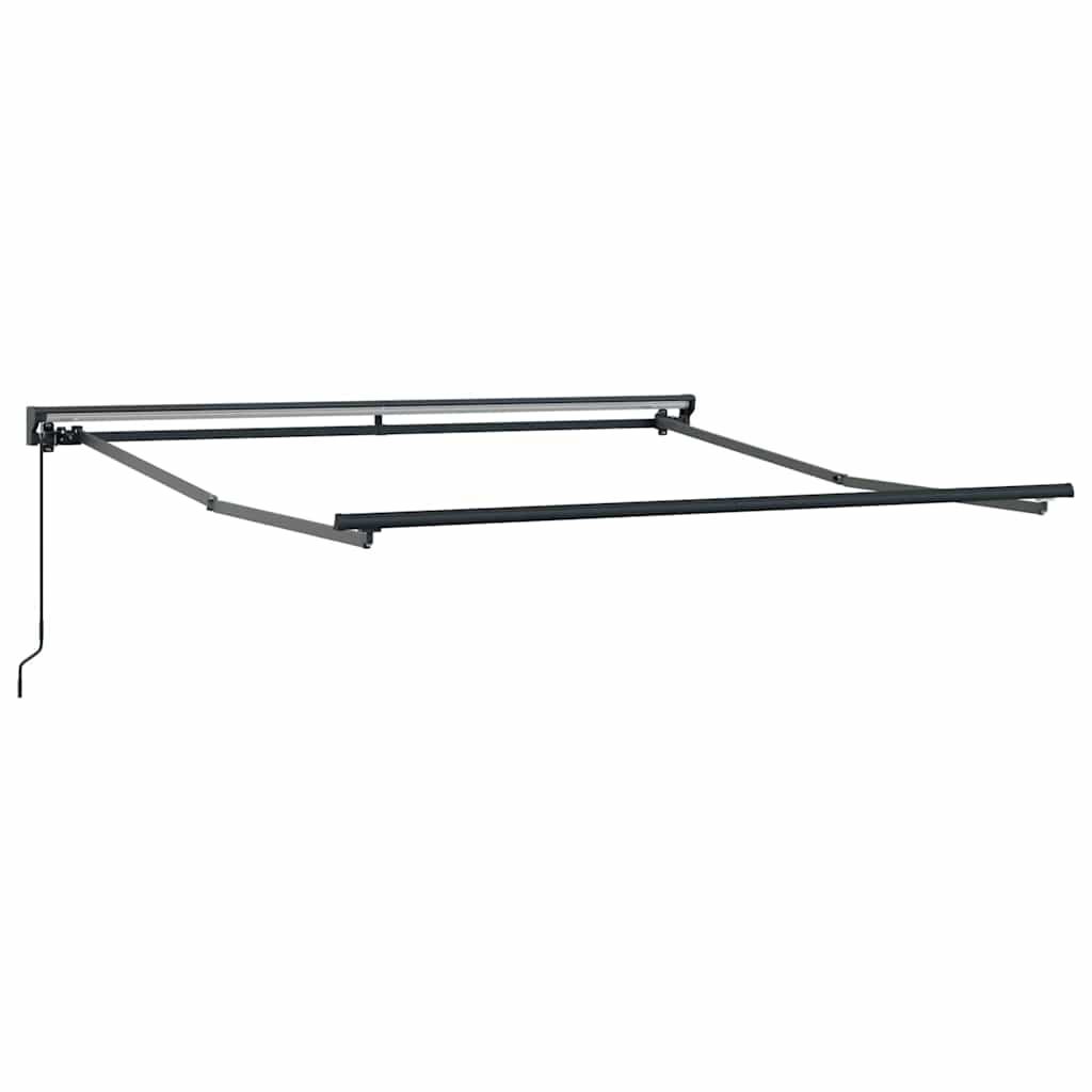 vidaXL Rama markizy Zielony i Biały 350 x 250 cm