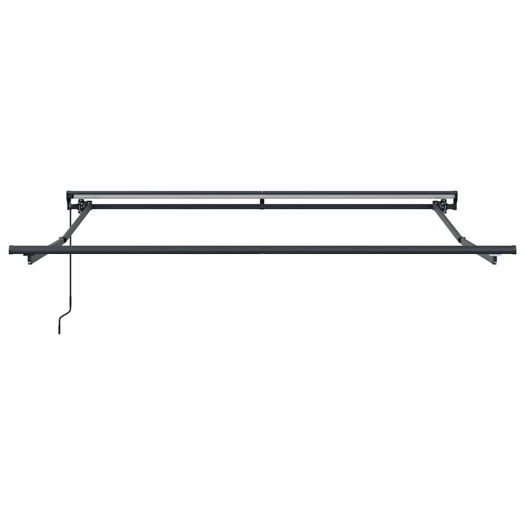 vidaXL Rama markizy Zielony i Biały 350 x 250 cm