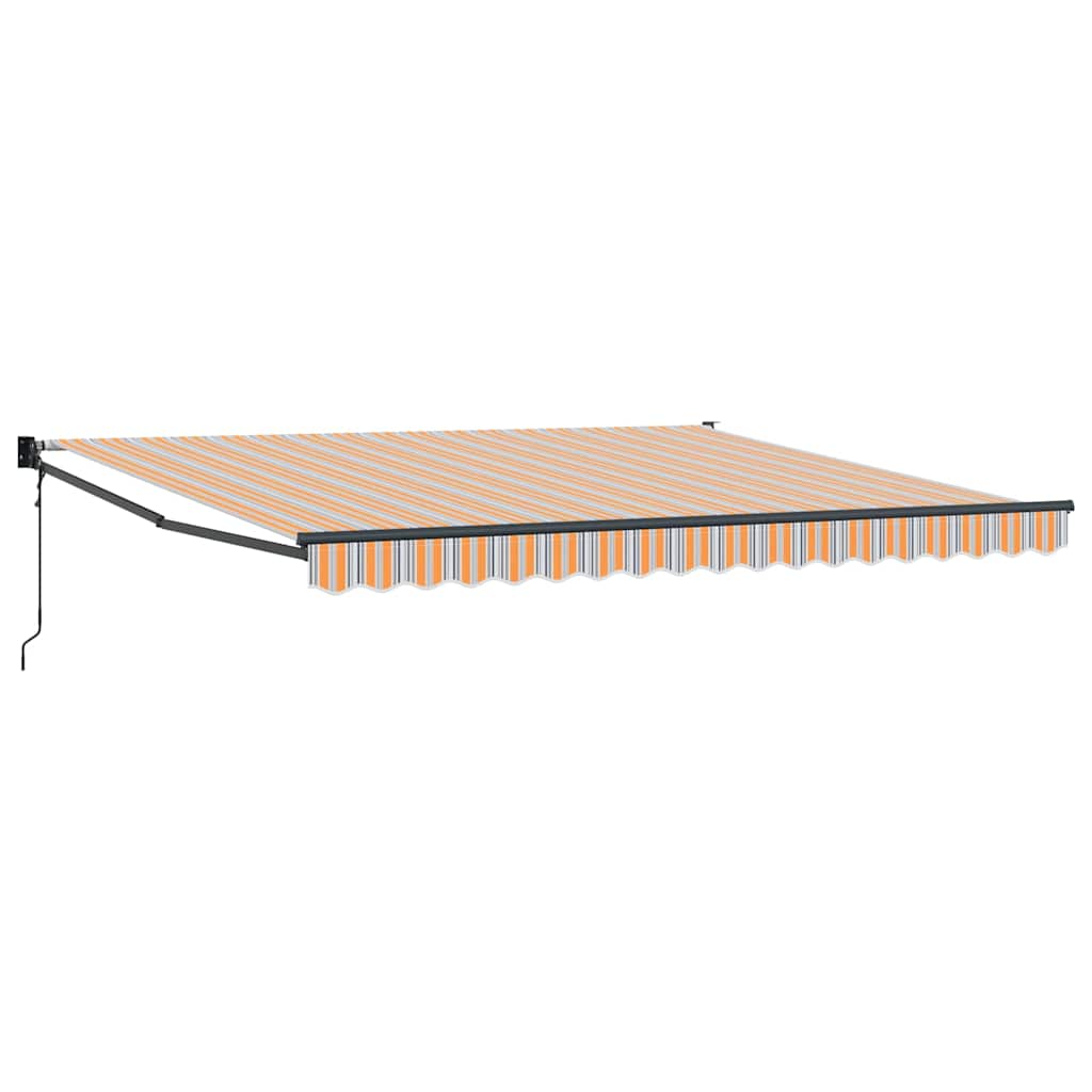 vidaXL Markiza zwijana Wielokolorowe 400 × 300 cm