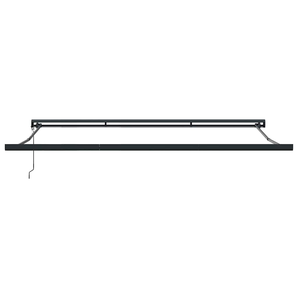 vidaXL Markiza wysuwana Wielokolorowe 400 × 300 cm Tkanina i Metal