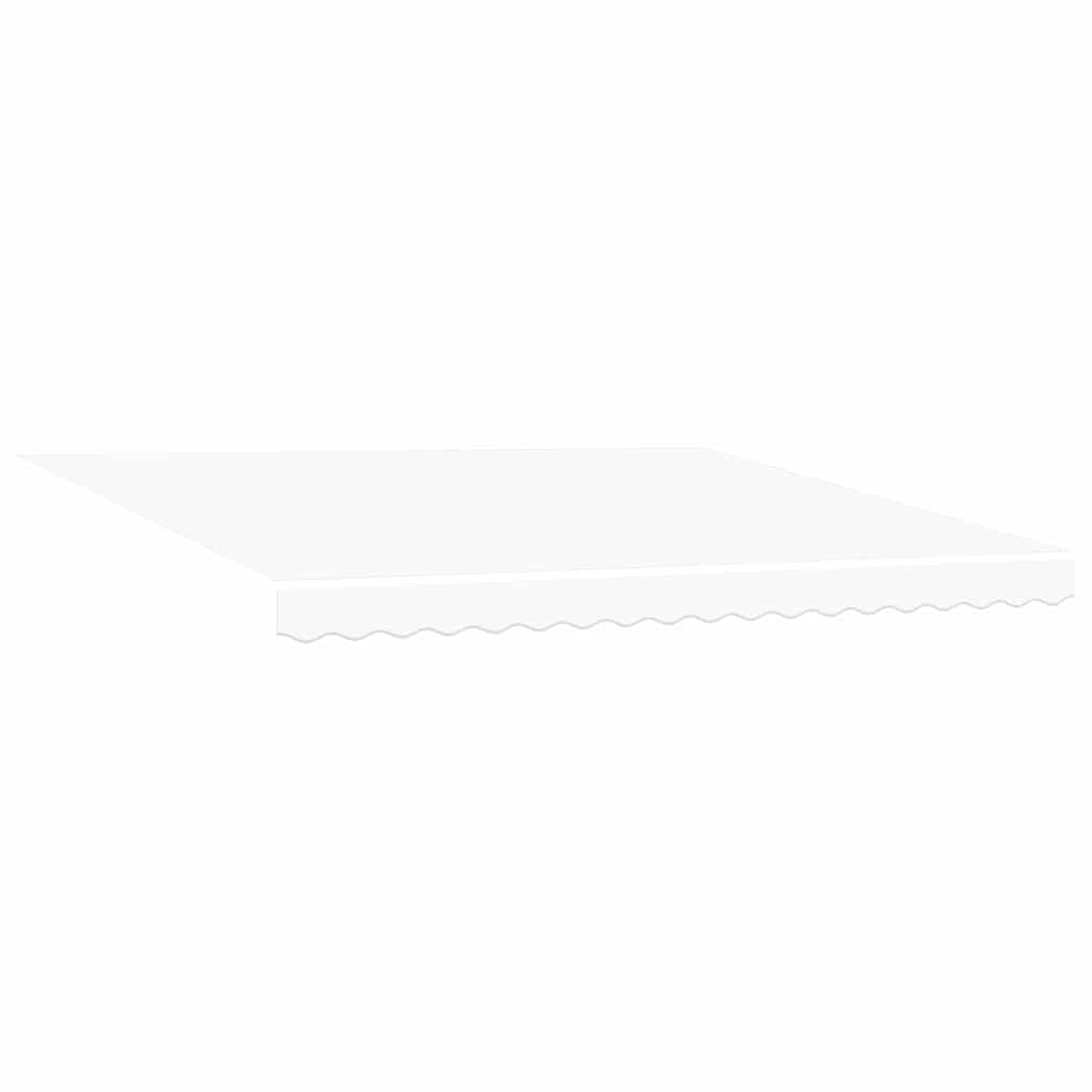 vidaXL Markiza Biały 400 x 350 x 165 cm Poliester i Metal