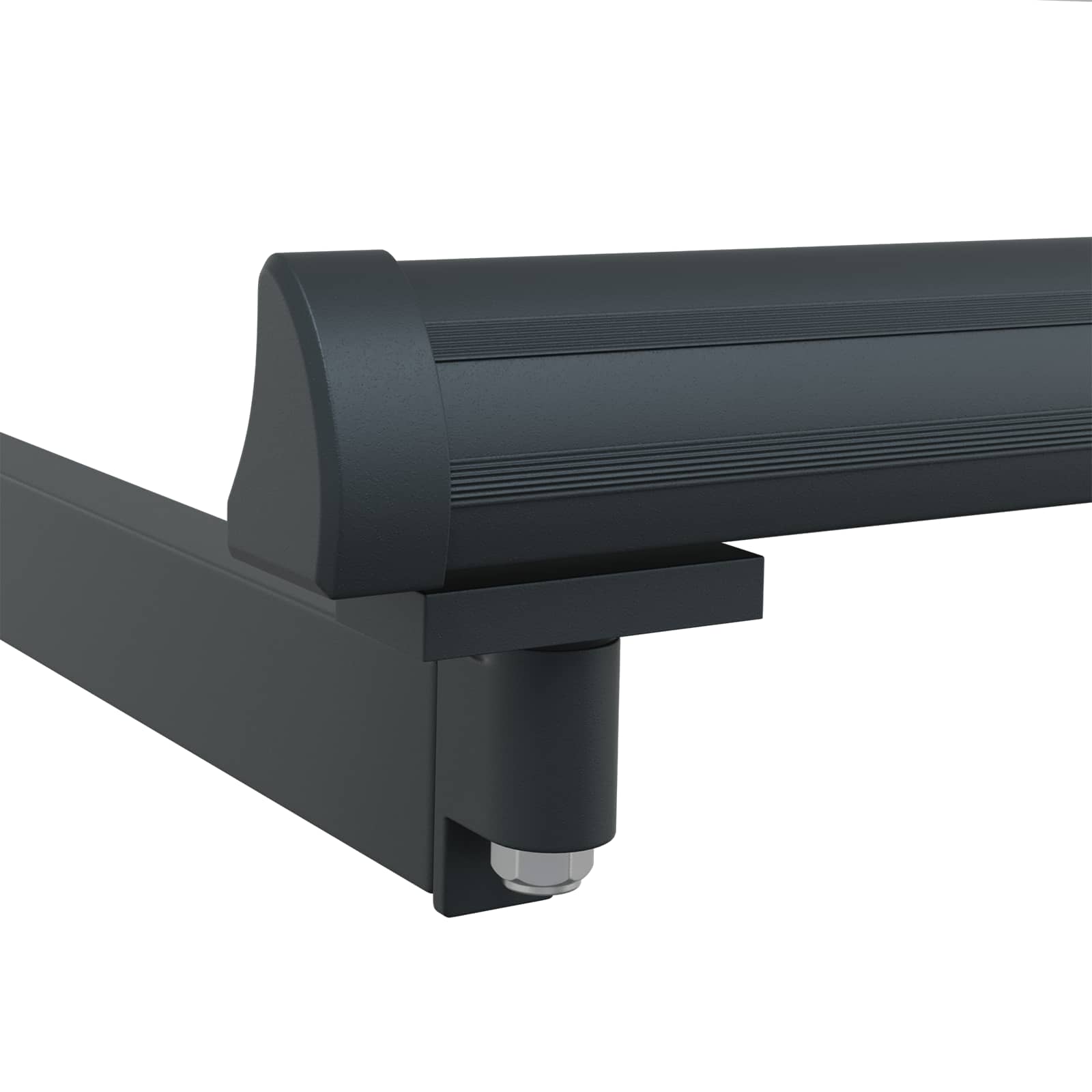 vidaXL Markiza wysuwana Zielony i Biały 400 × 350 cm