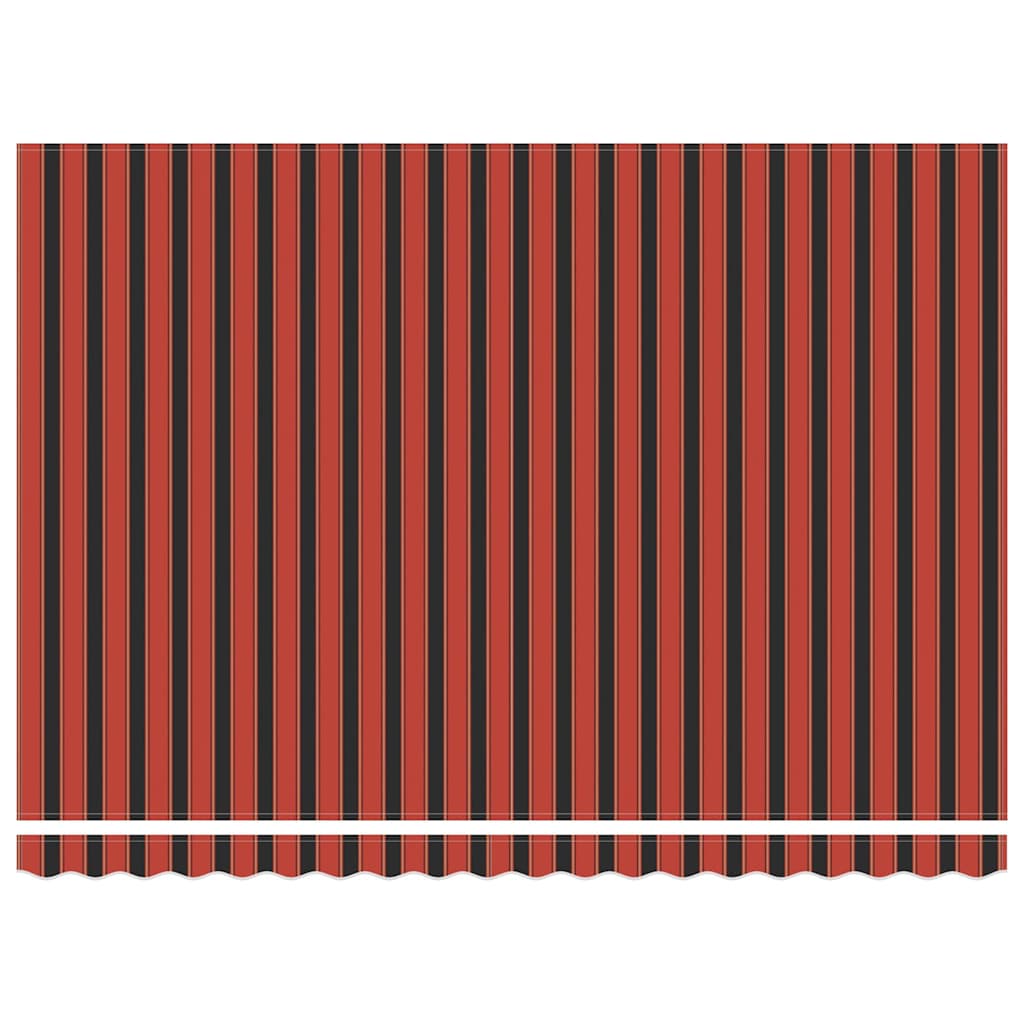vidaXL Markiza Pomarańczowy i brązowy 450 x 300 x 165 cm