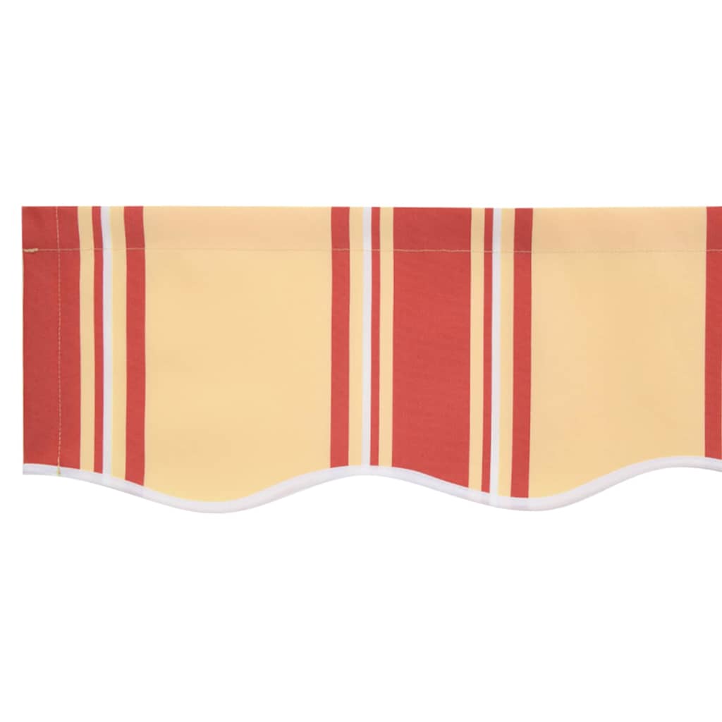 vidaXL Markiza Żółty i pomarańczowy 450 x 300 x 165 cm