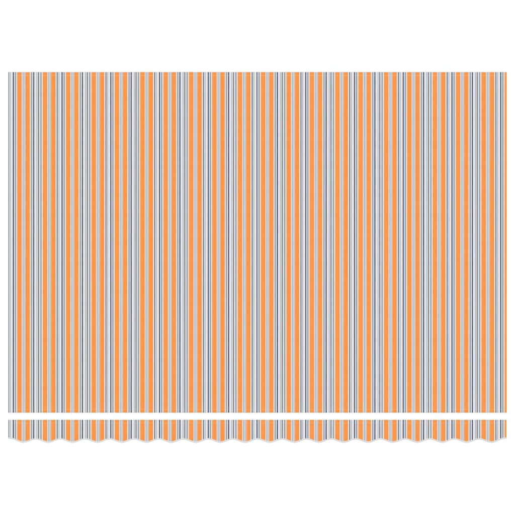 vidaXL Markiza wysuwana Wielokolorowe 450 × 300 cm