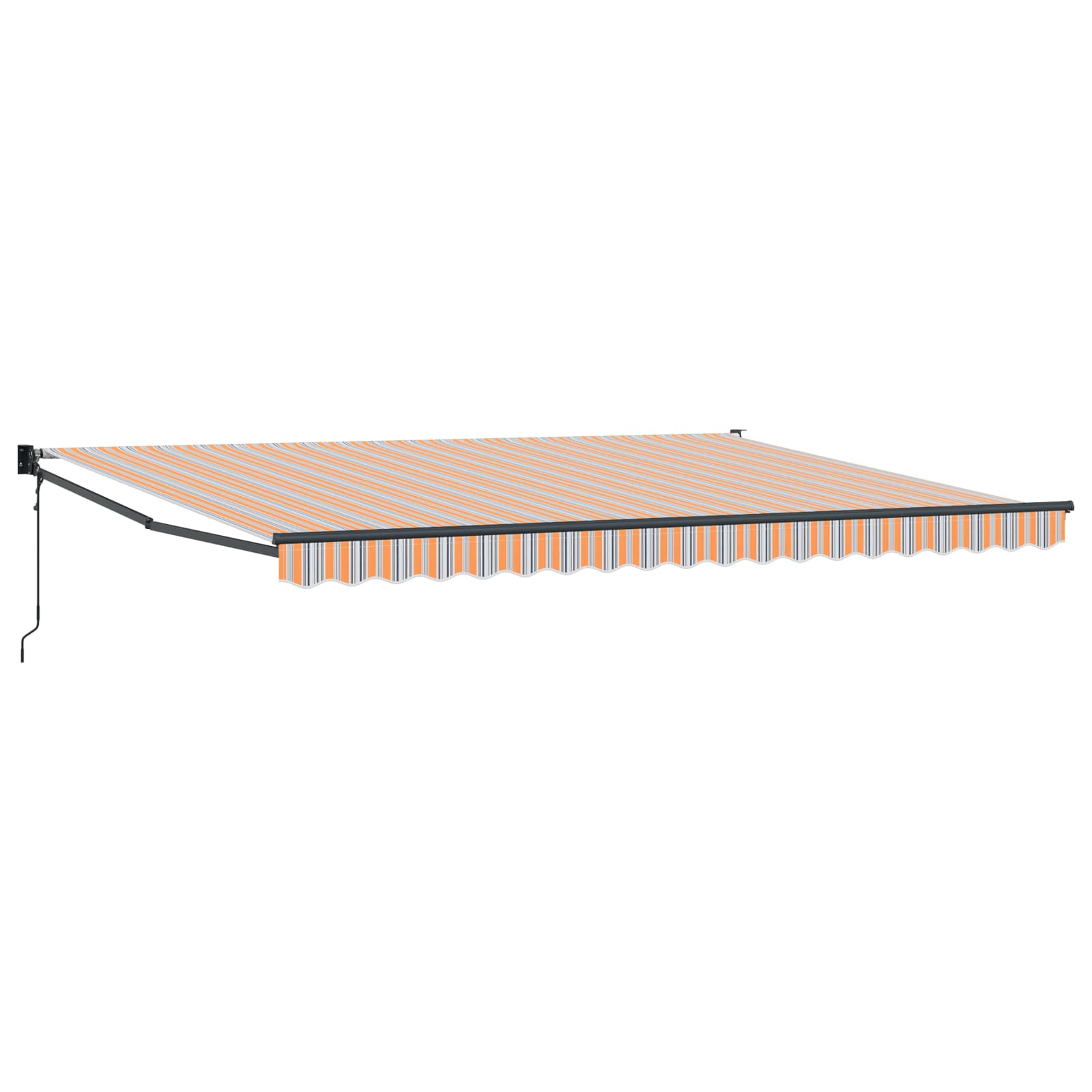 vidaXL Markiza zwijana Wielokolorowe 450 × 300 cm
